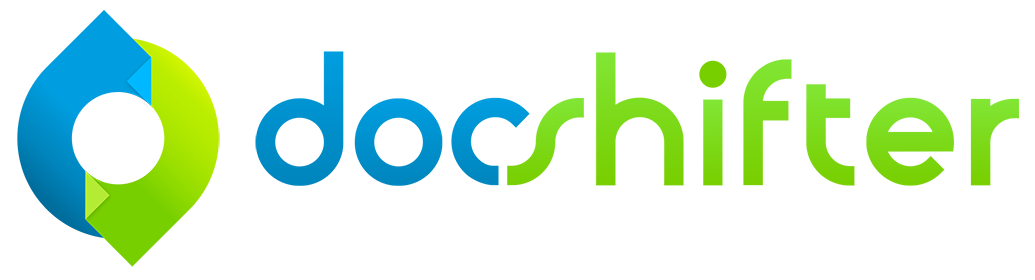 DocShifter company logo - the smarter document conversion software for the regulated enterprise